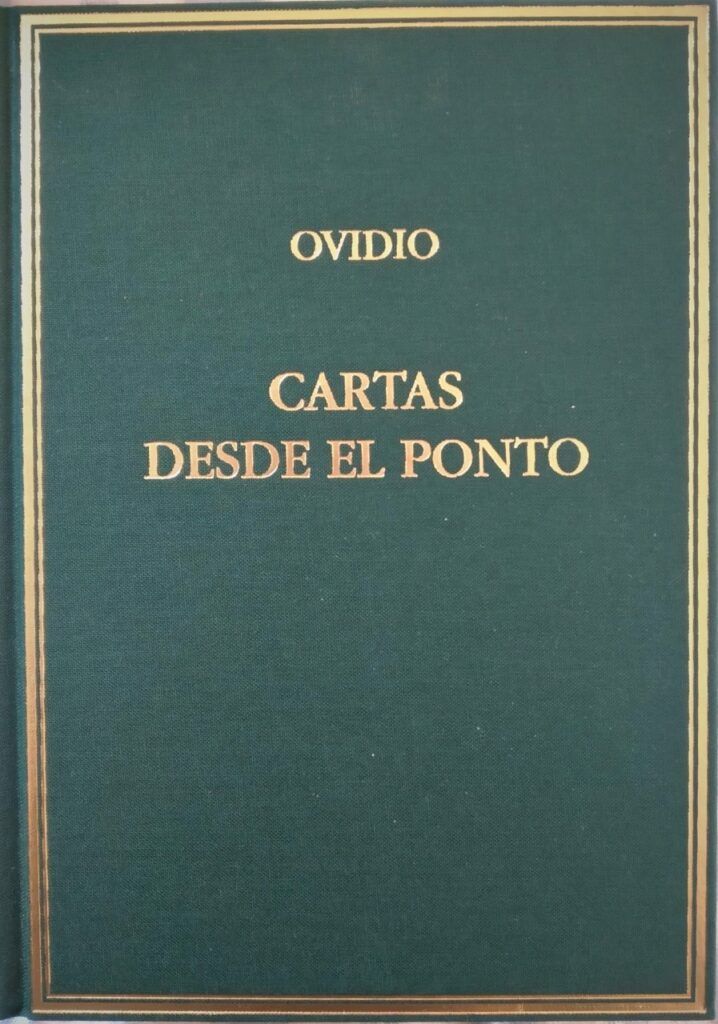  Ovidio – Cartas desde el Ponto – edición bilingüe 